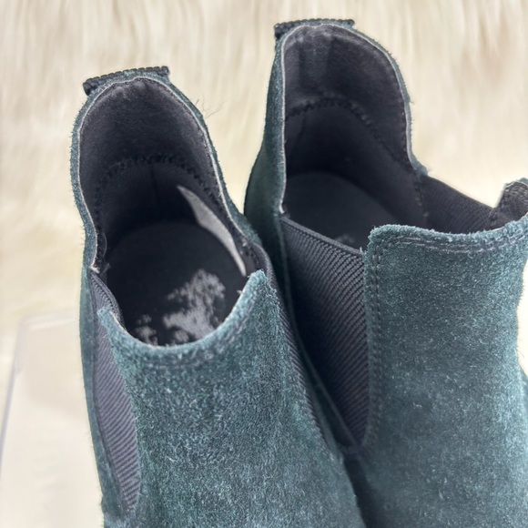 Sorel Black Ankle Suede Wedges Boots size 6.5 Woman - Picture 7 of 10